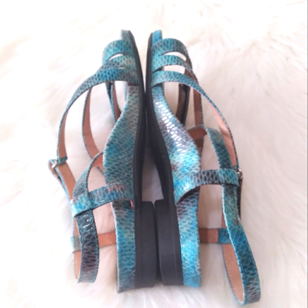 Abeo Bio System Snake Print Sandals Sz WN 5 - Picture 9 of 9